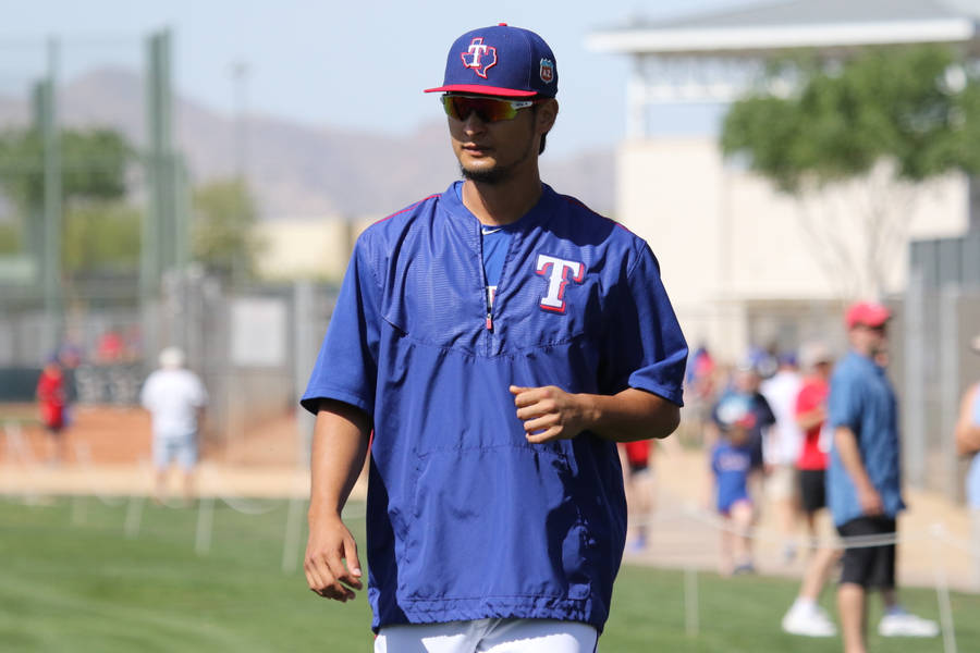 Yu Darvish Casual Walk Wallpaper