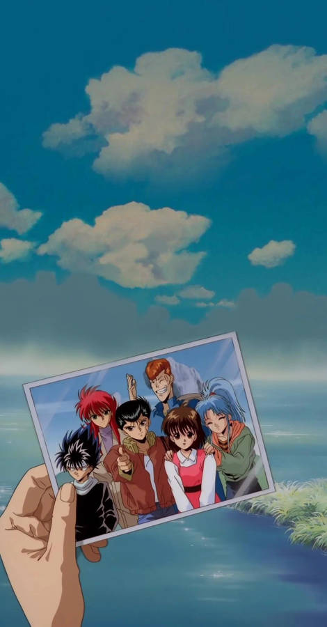 Yuyu Hakusho Aesthetic Polaroid Wallpaper