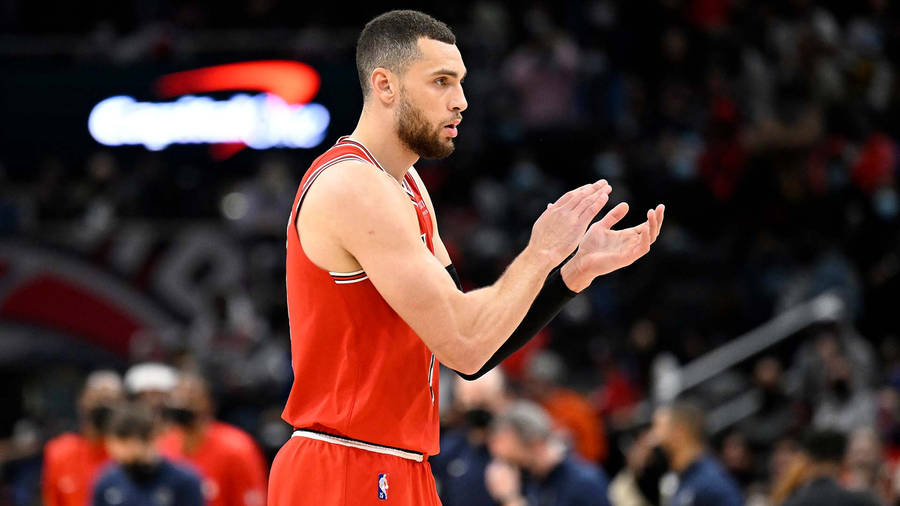 Zach Lavine Clapping Hands Wallpaper