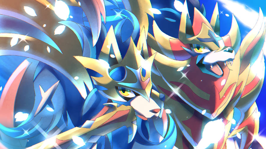 Zacian And Zamazenta Wallpaper