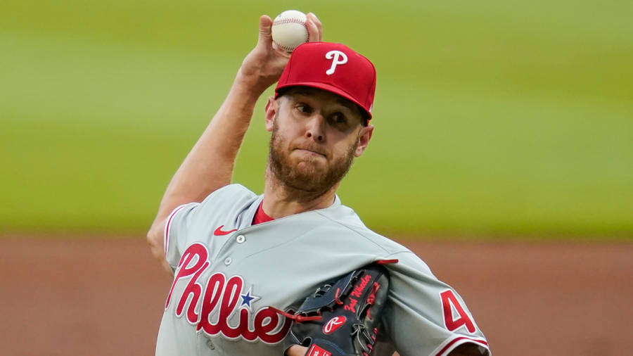 Zack Wheeler Focused Face Wallpaper