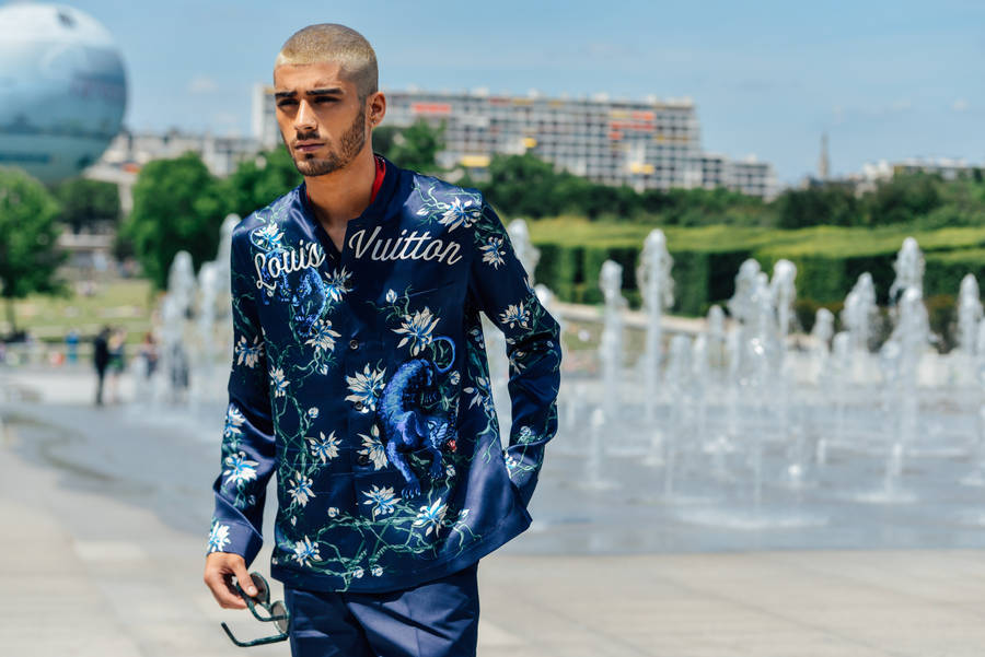 Zayn Malik Louis Vuitton 2016 Wallpaper