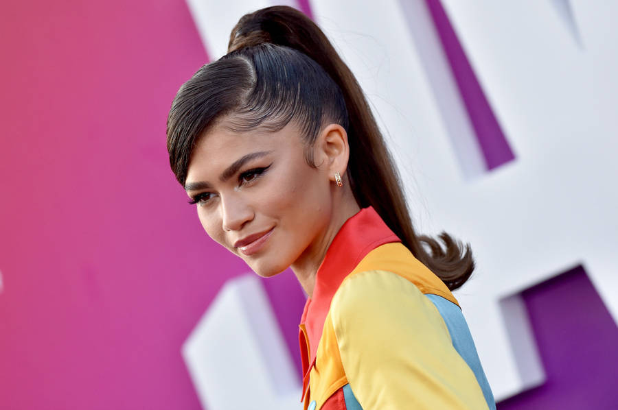 Zendaya Space Jam Premiere Wallpaper