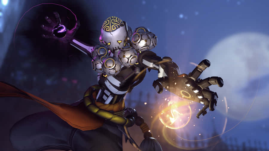 Zenyatta Sword Helmet Wallpaper