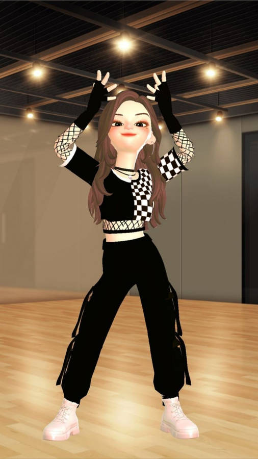 Zepeto Cool Dancing Girl Wallpaper