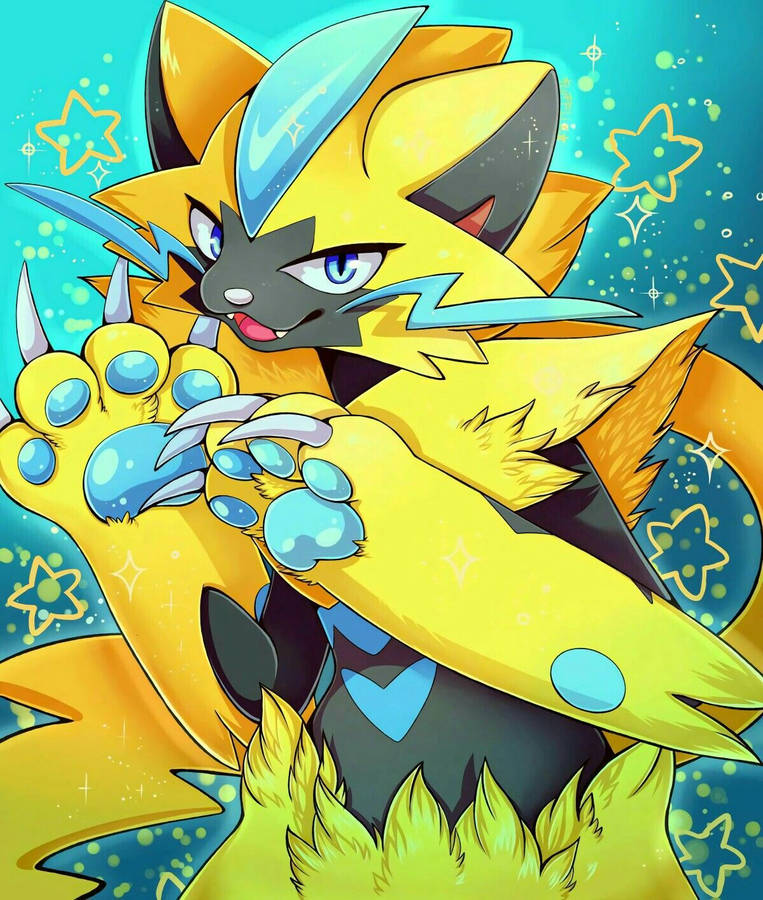 Zeraora Star Aesthetic Wallpaper