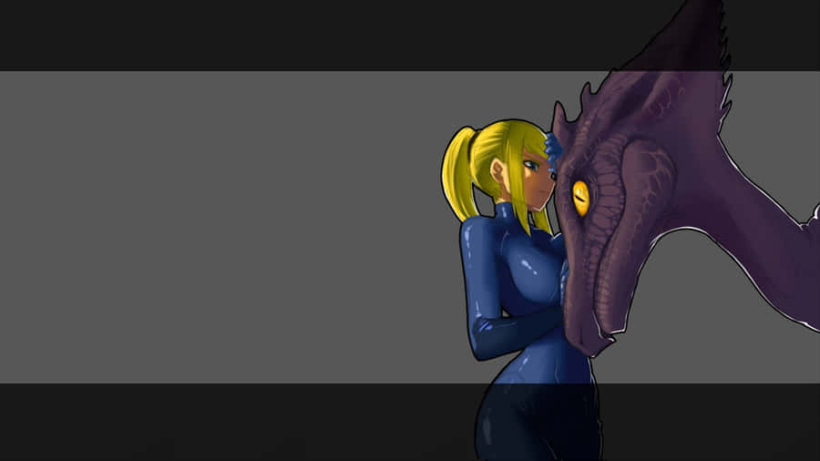 Zero Suit Samus, Ready For Action Wallpaper