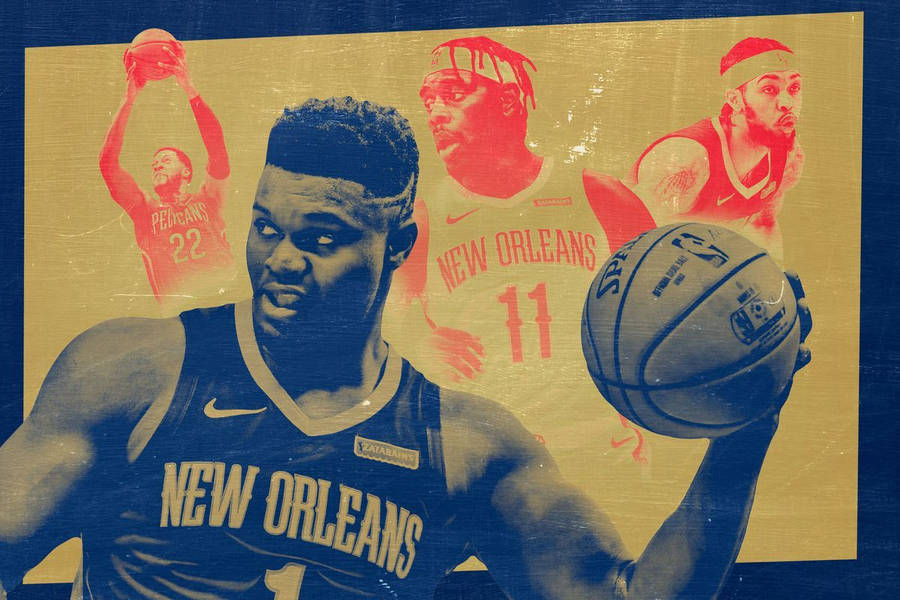 Zion Williamson New Orleans Wallpaper