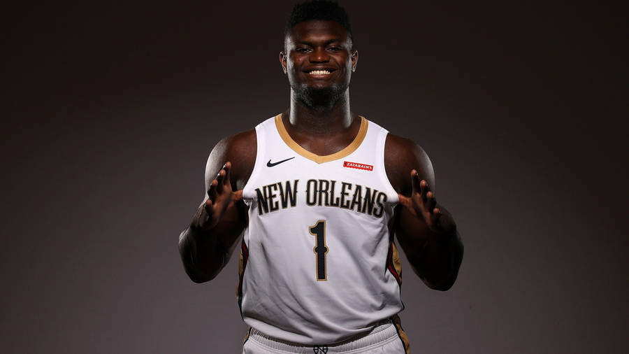 Zion Williamson Portrait Wallpaper