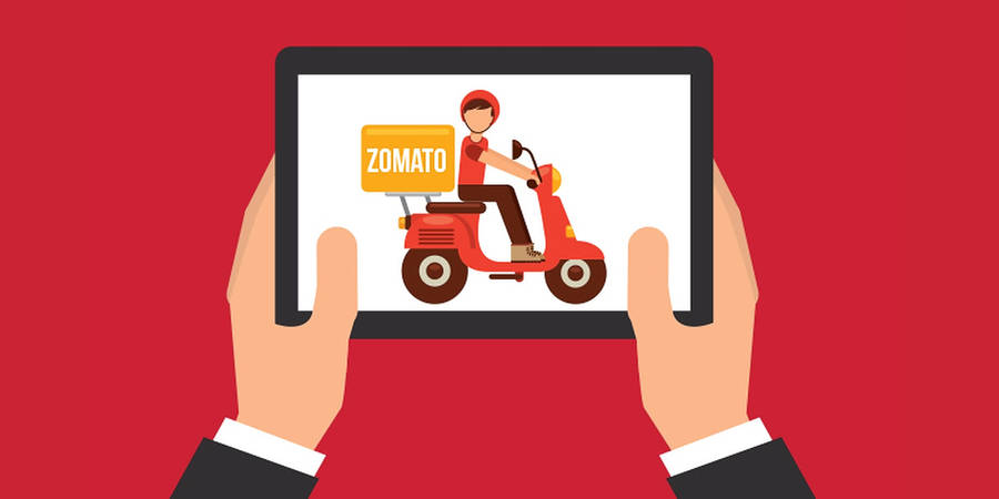 Zomato Food Delivery Wallpaper