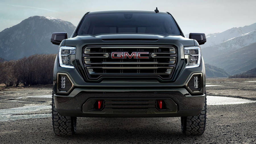 Zoom Photo Of A Gmc Sierra Wallpaper