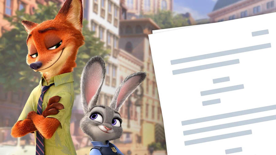 Zootopia Teardown Script Wallpaper