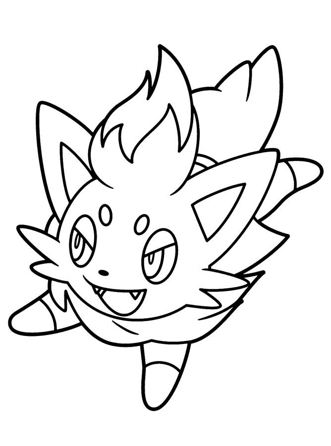 Zorua Sketch Wallpaper