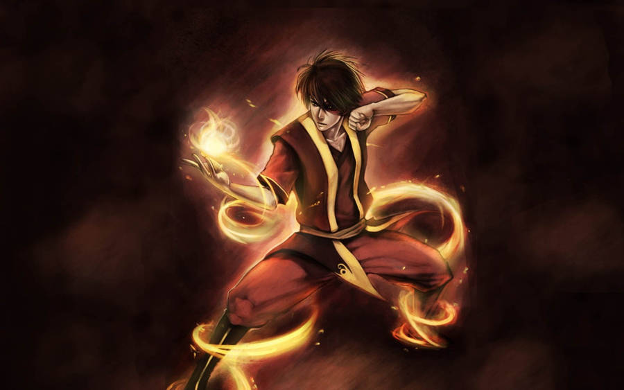 Zuko Glowing Fire Ball Wallpaper