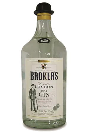 1 Liter Of Brokers Premium London Gin Wallpaper