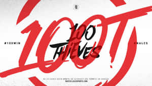 100 Thieves By Rihanna Wallpaper