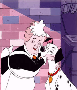 101 Dalmatians Nanny And Pongo Wallpaper