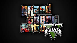 1080p Gta 5 Logo Wallpaper