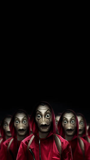 1080x1920 Money Heist The Gang Wallpaper