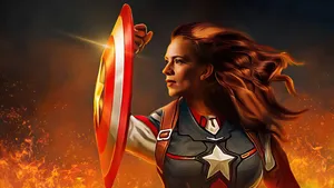 1366 X 768 Marvel Captain Carter Wallpaper