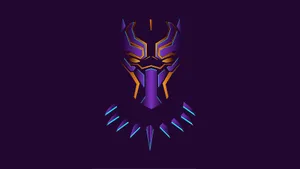 1920 X 1080 Minimalist Black Panther Wallpaper