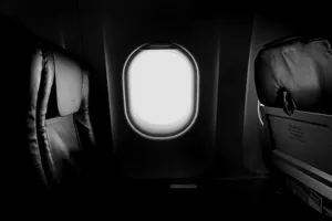 1920x1080 Hd Dark Plane Window Wallpaper
