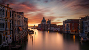 1920x1080 Hd Nature Grand Canal Sunset Wallpaper