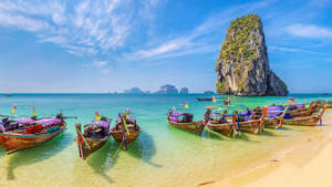 1920x1080 Hd Summer Railay Beach Wallpaper