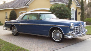 1955 Chrysler Imperial Two Door Wallpaper