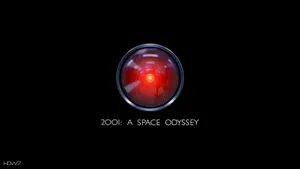 2001 A Space Cowboy Hal 9000 Wallpaper