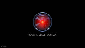 2001 A Space Cowboy Hal 9000 Wallpaper