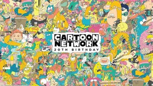 20th Birthday Cartoon Network Characters Wallpaper