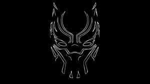 2560x1440 Black Panther Logo Wallpaper