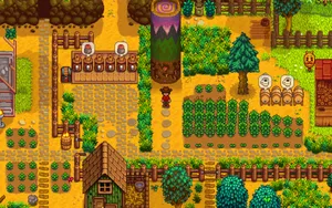 2d Rpg Stardew Valley Interface Wallpaper