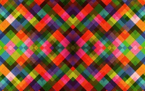 2k Multicolored Woven Pattern Wallpaper