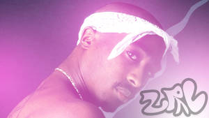 2pac Pink Wallpaper Wallpaper