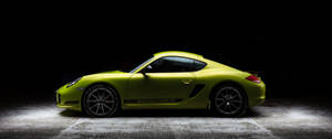 3440x1440 Car Porsche Cayman R Wallpaper