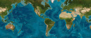 3440x1440 Uhd Earth Map Wallpaper