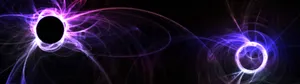 3840x1080 Hd Dual Monitor Abstract Rings Wallpaper