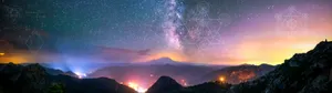 3840x1080 Hd Dual Monitor Magical Sky Wallpaper