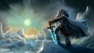 3840x2160 Monitor Winter Warrior Wallpaper