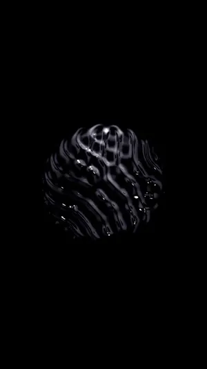 3d Apple Iphone Dark Footprint Wallpaper
