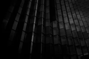 3d Black Rectangles Wallpaper