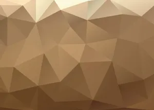 3d Brown Polygon Texture Wallpaper