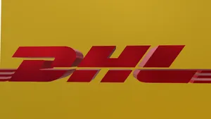3d Dark Dhl Logo Wallpaper