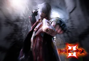 3d Devil May Cry Dante Poster Wallpaper