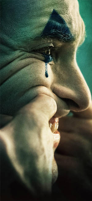 3d Joker Iphone Forced Smile Wallpaper