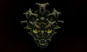 3d Object With Intricate Design Wallpaper