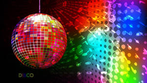 3d Party Disco Ball Wallpaper
