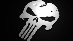 3d Punisher Logo Wallpaper